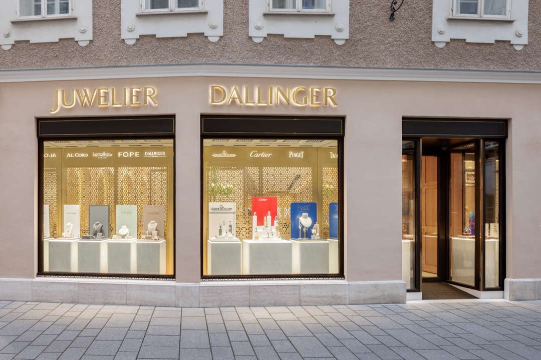 Juwelier Dallinger Salzburg Kranzlmarkt Juwelier Dallinger Salzburg Außenansicht Kranzlmarkt